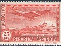Spain 1931 UPU 25 CTS Rojo Edifil 616. España 1931 616. Subida por susofe